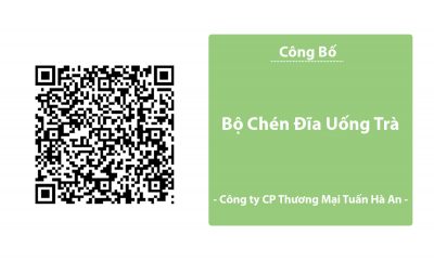 Bộ chén đĩa uống trà Tuấn Hà An